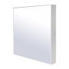 Prisadené svietidlo Mora 30x30 24W IP44 biele BY-RSD1-24C