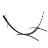 eng pl Garden Hammock with Frame for Two People Green and Blue 200x120 26573 4