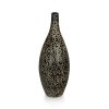 DECOREUM Dekoratívna kovotepecká váza päťuholník 31 cm