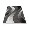 Kusový koberec C586D čierny/DARK sivý BALI PP (Rozmer 140x190)