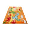 Kusový koberec A731A oranžový KINDER CFV (Rozmer 100x200)