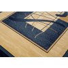 Kusový koberec 5118A námornícka modrá DORIAN (Rozmer 130x190)