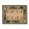 Kusový koberec E952A zelený ATLAS PP (Rozmer 160x230)