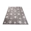 Kusový koberec L385B sivý SARI (Rozmer 140x200)