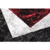 Kusový koberec C585D čierny/červený BALI PP (Rozmer 120x170)
