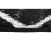 Kusový koberec C429A čierny/biely BALI PP (Rozmer 200x300)