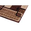 Kusový koberec K859A hnedý CHEAP PP BGX (Rozmer 200x300)