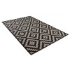 Kusový koberec 20147 čierny strieborný (Rozmer 140x190)