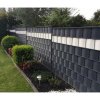 Krycia páska na oplotenie "SELECT" 19cm x 26m ANTRACIT/GRAFIT + 10 ks klipsov
