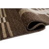 Kusový koberec 3441A DARK hnedý RASTA (Rozmer 240x330)
