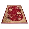 Kusový koberec 4491A červený ATLAS PP (Rozmer 60x100)
