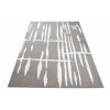 Kusový koberec T967A sivý CHEAP PP CRM (Rozmer 200x300)