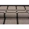 Kusový koberec 20037 čierny strieborný (Rozmer 80x150)