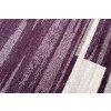 Kusový koberec 3443A tmavo fialový RASTA (Rozmer 80x150)