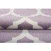 Kusový koberec T824A svetlo fialový HAPPY EBR (Rozmer 240x330)