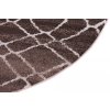 Kusový koberec H072A hnedý SARI OV BRH (Rozmer 140x190)