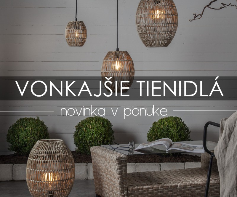 Vonkajšie závesné svietidlá