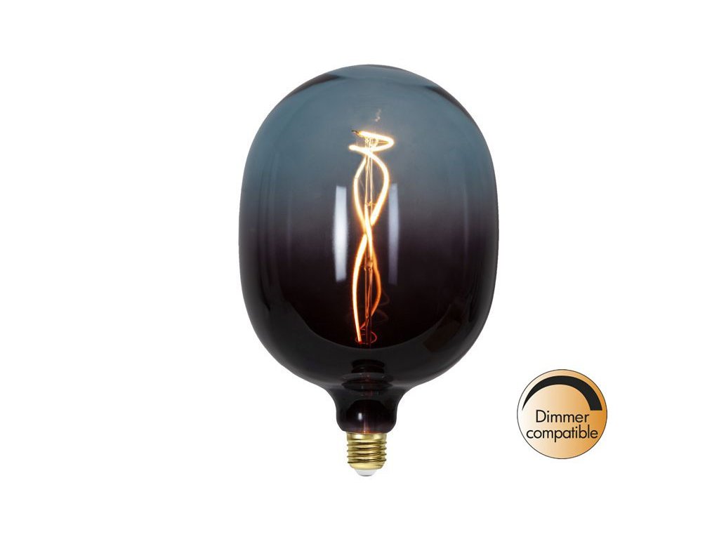 dizajnova led ziarovka color mix e27 filament 1800k 60lm 4w 366 54
