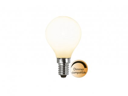 mliecna led filament frosted e14 p45 5w 3000k 450lm cri90 375 14 3 a