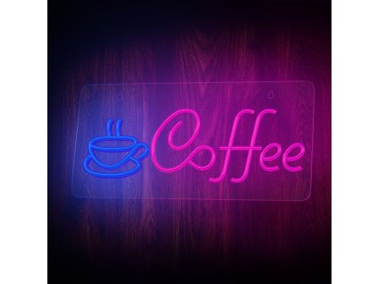 led neon napis coffee kava 42x22cm c