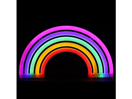 led neon duha rainbow 30x16cm