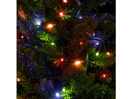 retro vianocne osvetlenie ziarovky farebne 10m 100 ziaroviek a