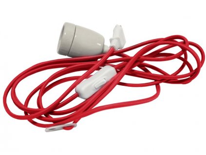 creative cables red textile