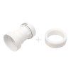 sada biela objimka e27 ip44 tesniaci kruzok