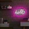 led neon napis hello 29x23cm