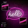 led neon napis hello 29x23cm c