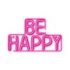 led neon napis be happy 23x39cm a