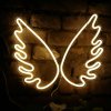 led neon napis anjel kridla 39x32xm aa