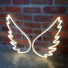 led neon napis anjel kridla 39x32xm