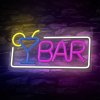 led neon napis bar farebny 42x22cm d