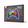 led neon silueta gamepad blue 41x27cm f