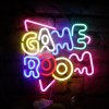 led neoovy napis game room 32x34cm aa