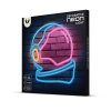 plexi neon silueta astronaut 40x37cm h