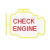 neonovy napis check engine