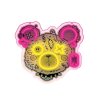 led neon art punk teddy bear a