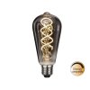 dekoracna dizajnova led ziarovka spirala e27 2100k 4w 80lm