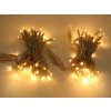 svetelna retaz vnutorna priesvitna tepla biela 10m 100led