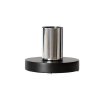Stolná lampa na žiarovku chrome hold e27