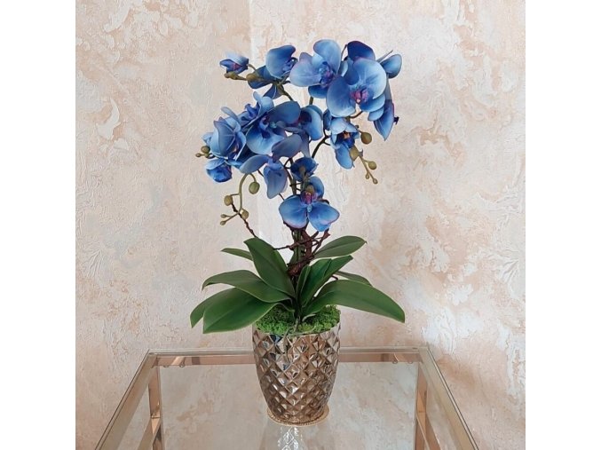 Umela-modra-orchidea-decorglamour.sk