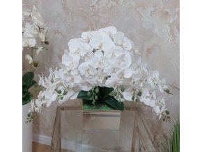 Umela-biela-orchidea-na-stol-decorglamour.sk