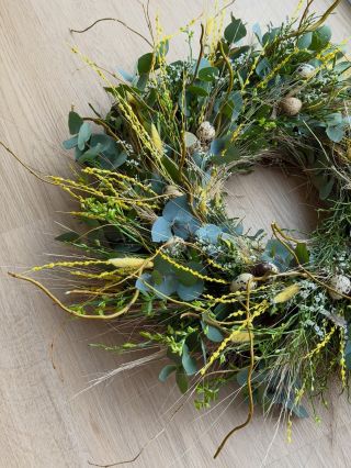 J A R N Í🌷🌿 #springwreath #jarnivenec #springdecor #jarnidekorace #venecnadvere