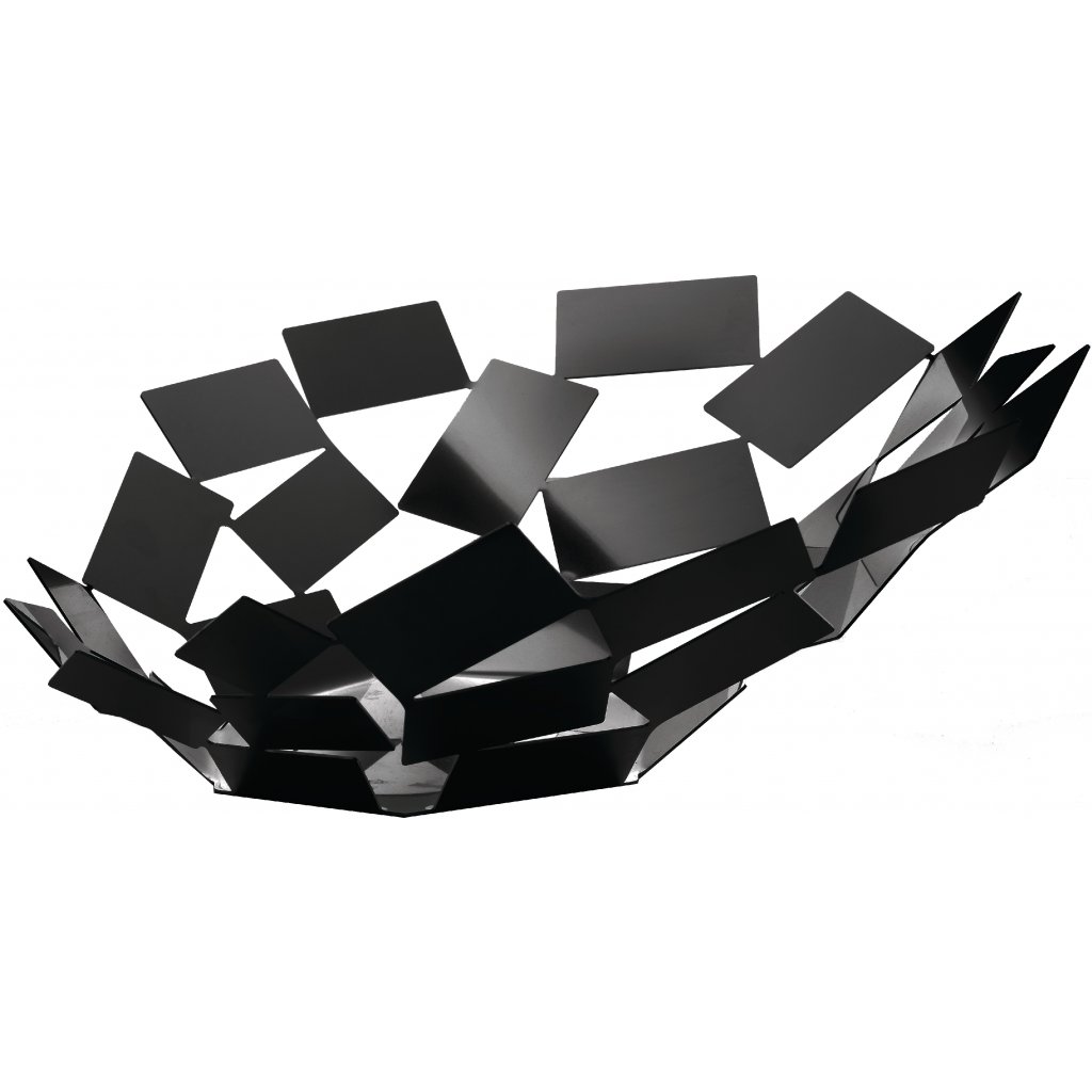 Levně Designová mísa, černá, prům. 41.6 cm - Alessi