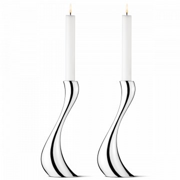 Svícen Cobra 24 cm set 2 ks - Georg Jensen