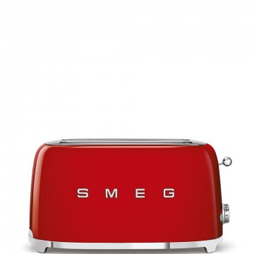 50's Retro Style toustovač P2x2 červený 1500W - SMEG