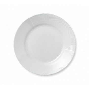 Talíř White Elements, 26 cm - Royal Copenhagen