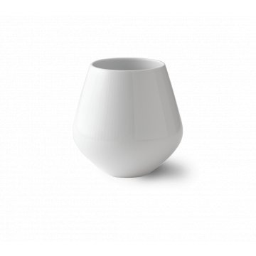 Váza White Fluted, 15 cm - Royal Copenhagen